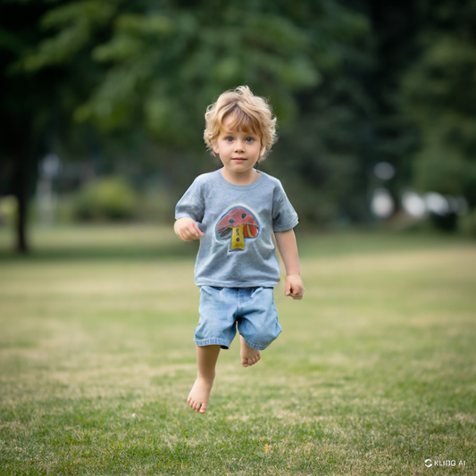 Kids Mushroom Blue